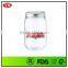 540ml bpa free single wall clear plastic mason jar tumbler with metal lid and straw