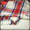 Checked printed 100% rayon yarn-dyed fabric