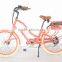 2016 Step-Thru Interceptor beach beach cruiser electric bicyle with battery 48V 15ah rear rack style ( HJ-CRL )