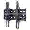 Adjustable sliding wrought iron steel tilting lcd led plasma metal tv mount bracket with vesa standard 300*300 up to 40kg load