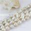 15*20mm A+ grade irregular baroque natural freshwater pearl bead string