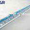 50CM New SMD7020 72 LED Rigid Strip Bar Light IP20 with V shape Aluminum profile extrusion