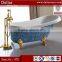 acylic fiberglass bathtub, 800mm deep bathtub modern colored bathtubs, comfortable sanitary ware bathtub with legs