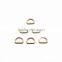 New Design Small Metal D- Ring For Handbags
