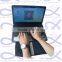 Neoprene waterproof tablet laptop computer bag with hook and loop