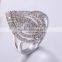 Silver Puzzle Ring Diamond Silver Butterfly Ring 925 italian silver ring