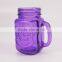 450ML Cold Beverage Glass Mason Jar With Handle