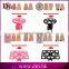 Round shape Wholesale 14 Holes Makeup Brush Drying acylic Rack