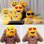 2016 fashionable emoticon plush emoji pillow for wholesale