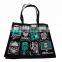 Hot sale fashion stylish wholesale custom polyester foldable bags
