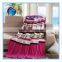 100% polyester camel wool Super Soft Coral Fleece blanket