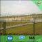 Airport security chain link fencing