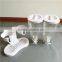 2016 Hot Sell Plastic Cereal Dispenser wholesale hot sell clear plastic bulk dry food dispenser with two bucket for dispenser fo
