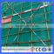 Fire retardent green hdpe construction scaffolding safety net with virgin material/ recycle material safety net