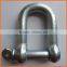 Factory Price Customized Galvanized Screw Pin d Shackle