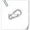 Linyi Supply Carbon Steel Eyelet Snap Hook