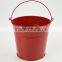 Promote Home & Garden Modern Design Round Shape Metal Pail Flowerpot