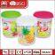 6894 6895 6896 round plastic storage container with printing