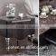modern design side/corner tables furniture with high end stainless steel legs