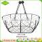 Handmade small chicken wire basket wholesale with handle