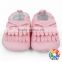 pink warm winter indoor infant baby first walking crib shoes