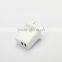 UK plug 2.4A 12W Dual USB Travel Charger Mobile Dual Wall Charger AC Power Adapter.