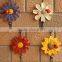 Creative resin wall hook home Decorative wall hook flowers wall hook