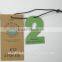 2017 China hotsale jeans paper hang tags design