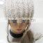 Fashion Most Popular Crochet Knitted 100%acrylic Cap for Winter