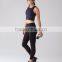 MGOO Good Quality Custom Made Fashionable Gym Crop Top Women Sexy Sport Wear High Neck Tank top