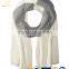 Simple Knit Thick Merino Wool Scarf with Zipper
