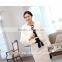 Eight colour woman short faux fur coat winter lady wedding jackets long sleeves