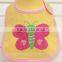 OEM or Stocked Infant Animal Waterproof Knitting Custom print bibs for baby