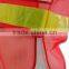 China manufactory high quality dry fit mesh safety reflective work vest
