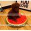 R1929H Hot selling Summer Fruit Round Pet Cushion Cat Dog Mat Pet Pad Bed