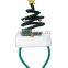 Tree-shaped christmas with little bell ornament for christmas decoration