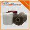 100% polyester 210d/1x16 flat braid waterproof waxed thread