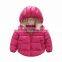 Hot sale high quality wholesale kids down coat 10 colors light weight winter clothes for children jacket
