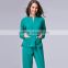 Cheap Nurse Hospital Uniform Designs long Sleeve V-Neck Healthcare