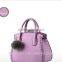 Wholesale new hot selling handbag fashional cheap shoulder makeup bags genuine leather PU tote bag HB07