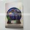 Cute funny handmade paper led light up greeting Christmas cards with button