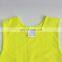 Security roadway safety clothing high quality EU standard Logo design eco-friendly breathable fabric hi-vi kid vests fluo yellow