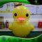 PVC Promotion Giant Inflatable Duck , Outdoor Cheap Inflatable Water Float Yellow Duck for Advertising