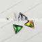 DZ-3069 triangle sew on rhinestones for garment accessories