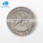 Wholesale cheap custom metal stamping antique silver souvenir coins