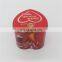red heart shape gift chocolate box metal tin wholesale