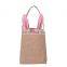 Best Easter Bunny jute Bag - Easter Basket Tote jute Handbag