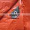 tear resistant orange color  pe tarpaulin