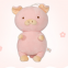 Factory direct plush toy pig cute auspicious pig doll kneeling pig children doll creative birthday gift