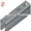 chinese lightweight c channel purlins and brackets metal tubes